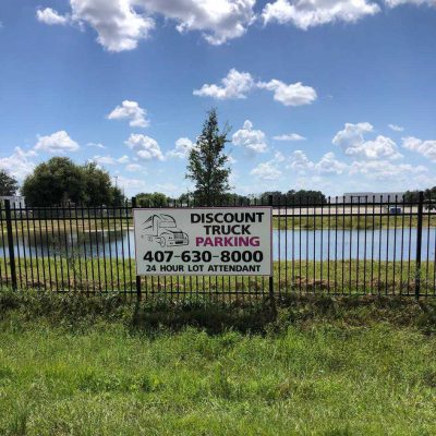 Discount Truck Parking Sign